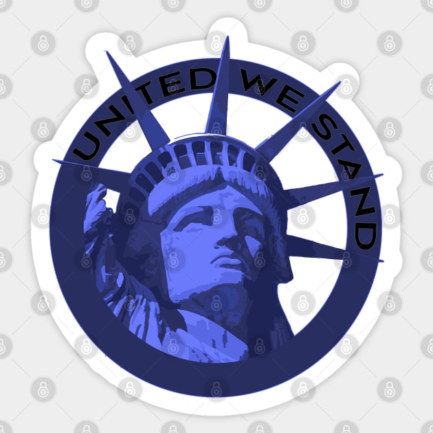 United We Stand Sticker by UnOfficialThreads